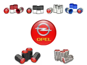 Opel Rad Ventilkappen PKWs Sport Design